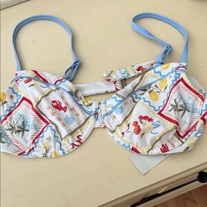 Colorful Kids Bikini Top